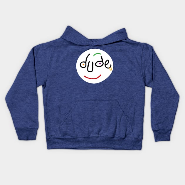 Dude Kids Hoodie by west13thstreet